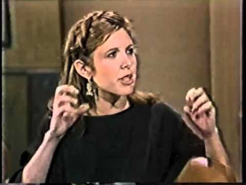 Carrie Fisher, Mark Hamill on Letterman, Spring 1983