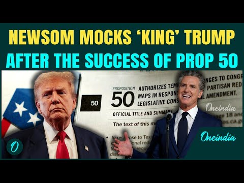 California Prop 50 BREAKING: Newsom Wins BIG as Prop 50 Passed | Democrats Set for 5 New Seats
