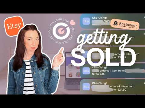 Getting SOLD: My Etsy Optimization Strategy to Turn Views Into Sales