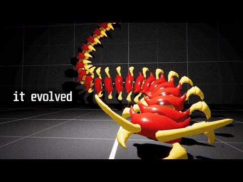 I Trapped this AI Centipede in a Simulation for 1000 Years