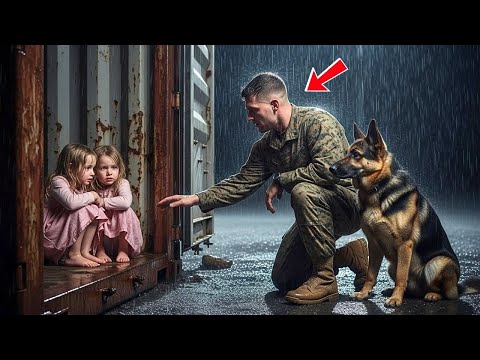 During a Rainy Night, a Marine and His K9 Discovered Twin Girls — What Followed Changed Their Lives