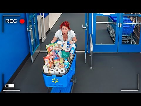 Woman Caught Stealing An ENTIRE CART Full From Walmart