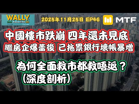 【Wally Magazine】中國樓市四年崩跌仍未見底｜恆大清盤、萬科巨虧、庫存爆倉、銀行壞帳暴增——為何全面救市都救唔返？#明德金融
