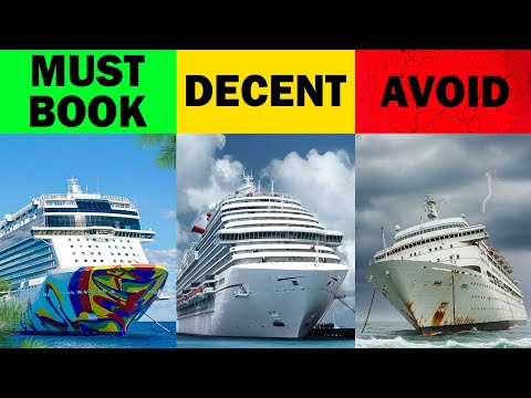 Ranking EVERY Major Cruise Line (Worst to Best!)