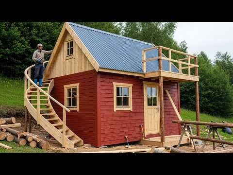 He Built an Entire House Using Recycled Materials – You Won’t Believe the Result
