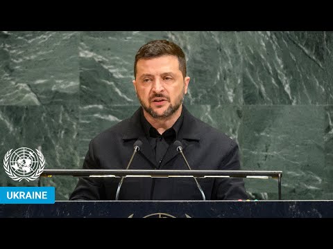🇺🇦 Ukraine - President Addresses United Nations General Debate, 80th Session | #UNGA