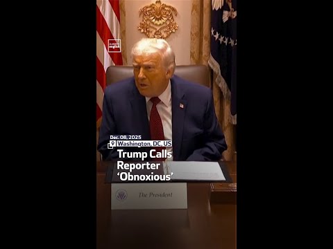 Trump Calls Reporter ‘Obnoxious’