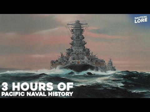 3 Hours of Pacific War Naval Battles & Sinkings