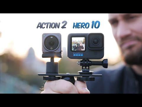 DJI Action 2 vs GoPro Hero 10! | VERSUS