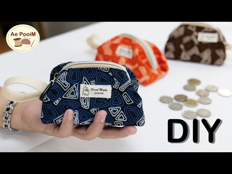 DIY Coin Purse in 5 minutes, easier to make than you think
