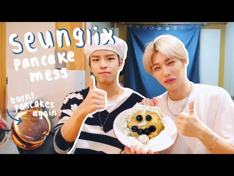 Stray Kids Seungmin and Felix's pancake disaster