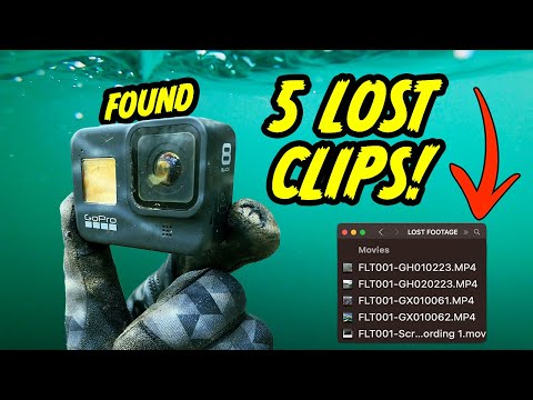 Found Sunken GoPro DEEP Beneath Water Park! (FULL OF VIDEO!)