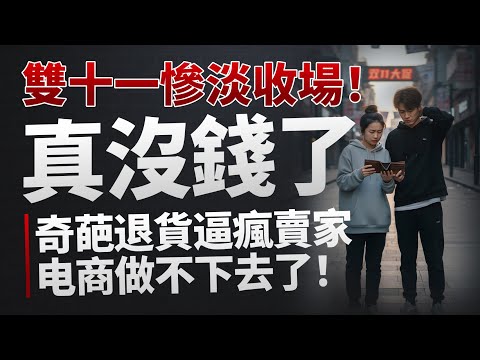 雙十一慘淡收場！真沒錢消費了，奇葩退貨逼瘋賣家，电商做不下去了？