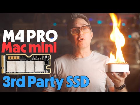 M4 Pro Mac mini SSD Upgrade.