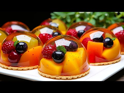 Nur Orange und Obst! Das beste 5-Minuten-Dessert für die Feiertage, das ich je probiert habe!