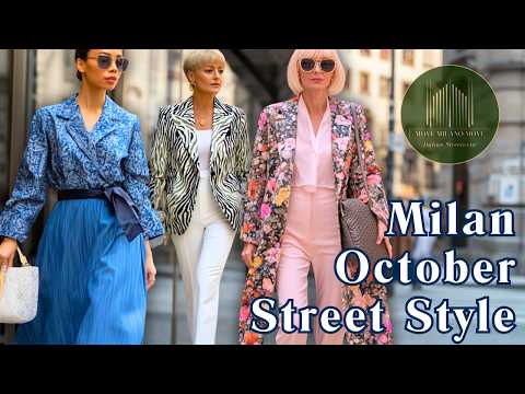 October Milan Fashion Trends 🇮🇹: Italian Autumn Street Style