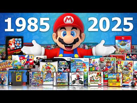 I Played Every Mario Game Ever Made!