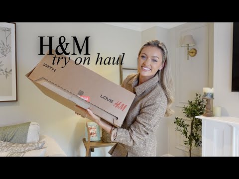 HUGE H&M Winter// Festive try on Haul | Georgia May