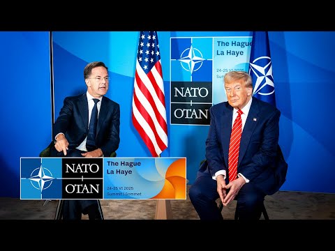 NATO Secretary General with 🇺🇸 US President Donald Trump, 25 JUN 2025