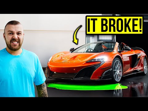 FIRST DRIVE IN MY MCLAREN FROM TEMU