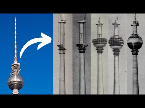 This is how the Berlin TV Tower was built!