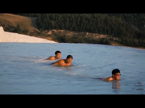 沒想到土耳其的棉堡這麼好玩!! 四角戀約泡(澡)、逛羅馬古城、觀賞無敵夕陽【阿滴日常土耳其ep.5】