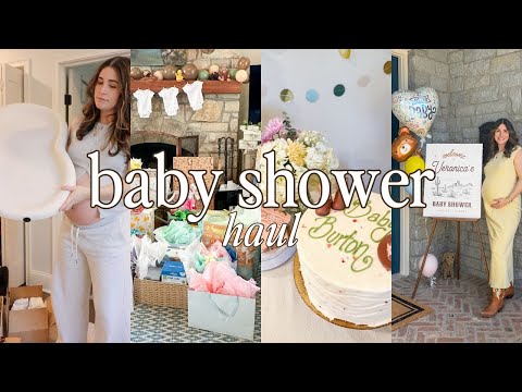 BABY SHOWER HAUL✨🍼 everything on my baby registry as a first time mom, with links
