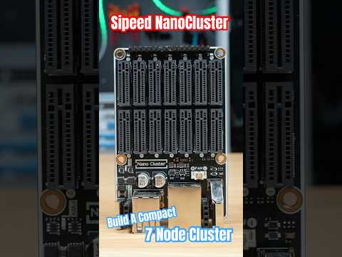 A Pi Cluster That Fits in the Palm of Your Hand! This is the Sipeed NanoCluster #techtok #cm5