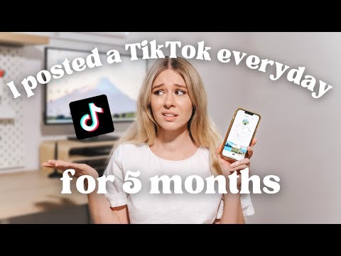 I Posted a TikTok Everyday for 5 Months and Nothing Happened, here's what I did wrong