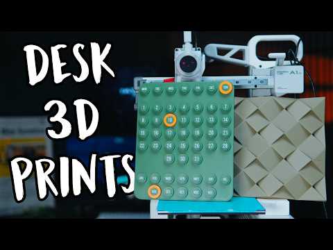 15 3D Prints You NEED For Your Desk Setup