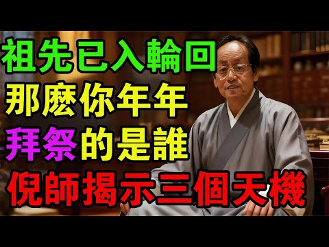 倪海廈：祖先已入輪回轉世，你年年祭拜的人是誰？倪師揭示真相，聽完恍然大悟！#倪海廈 #祭祖 #輪迴轉世 #清明節 #風水 #孝道 #血脈傳承 #改運 #中醫智慧 #易經 #慎終追遠 #家庭教育