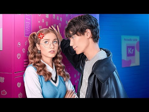 I Fell in Love With My Enemy! Good Girl vs Mean Boy