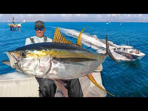 Louisiana's Largest Tuna...48 Hr Monster Mission (Catch Clean & Cook)