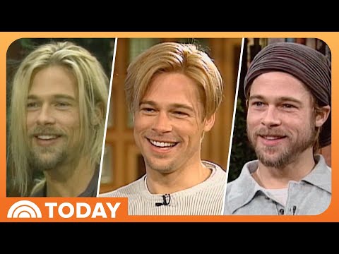 See Brad Pitt (and His Hairstyles) on TODAY Over the Years