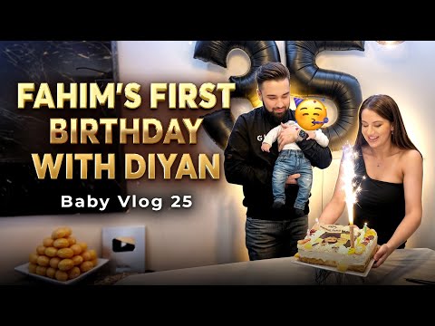 Celebrating my Birthday with Family & Friends and Surprising Gifts | Parnian & Fahim | Baby Vlog 25