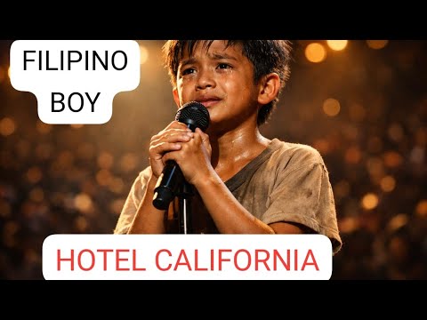 Poor Filipino Boy Sings “Hotel California” — Simon Cowell BREAKS DOWN | Golden Buzzer Moment