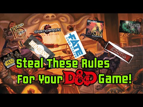 10 Rules to Steal for Your D&D Game!