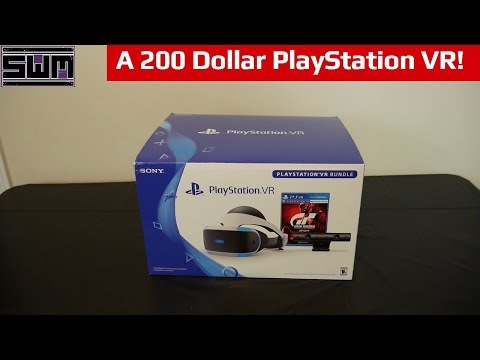 The PlayStation VR Is Now 200 Dollars! | PSVR Gran Turismo Unboxing