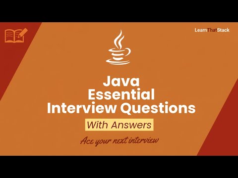 Do This Before Your Java Interview : Nail These 25 Interview Questions