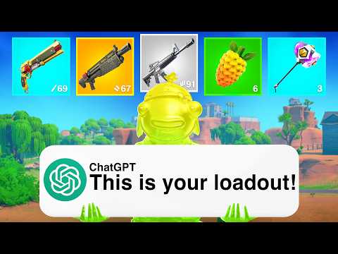 I Used ChatGPT To Choose My Fortnite Loadouts!