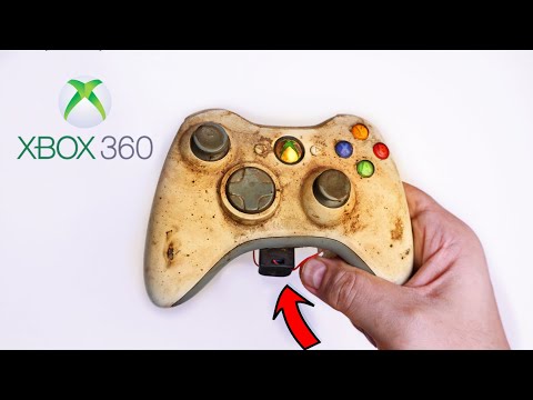 Restoration and repair of a junk Broken XBOX 360 Controller #asmr