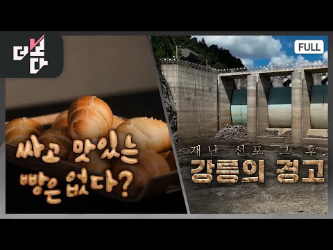 싸고 맛있는 빵은 없다? / 재난 선포 그 후, 강릉의 경고 | 더 보다 75회 (2025.9.28.)