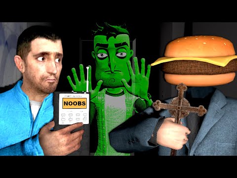 MY FRIEND IS A GHOST & HAUNTING ME! - Garry's Mod Phasmophobia