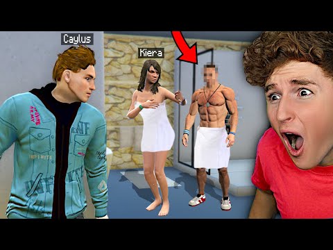 Staying OVERNIGHT In GIRLFRIENDS *NEW* Mansion In GTA 5 RP..