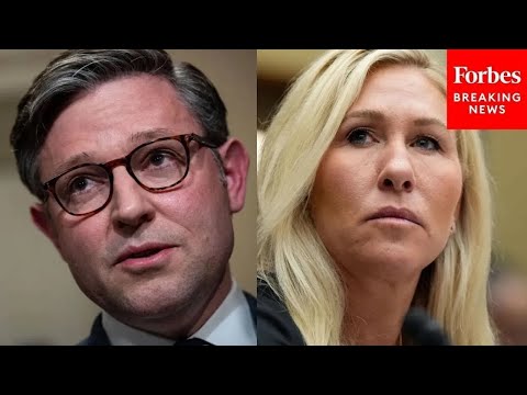 'That's Speaker Johnson's Excuse': Marjorie Taylor Greene Breaks With GOP Leader Over ACA Subsidies