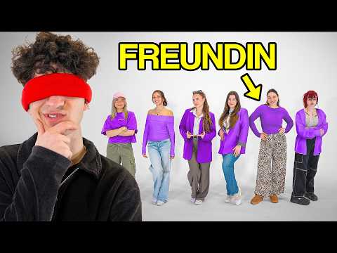 Erkenne ich meine Freundin BLIND unter 7 Frauen? 💔