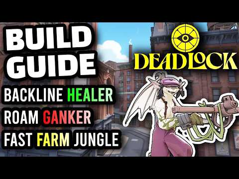Ivy FAST FARM Jungle Backliner HEALER Build Guide - Deadlock