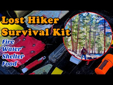 Lost Hiker Wilderness Survival Kit! -  A Kit for All Outdoorsmen!