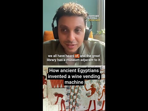 How ancient Egyptians invented a wine vending machine