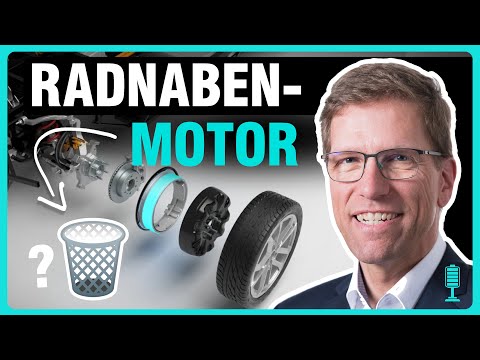 Radnabenmotoren im Elektroauto? Prof. Martin Doppelbauer (KIT) | Geladen Podcast
